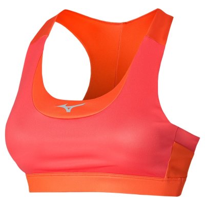 Sujetadores Deportivos Mizuno Alpha Padded Bra Mujer Rojos Claro - Chile M534CNGEBU